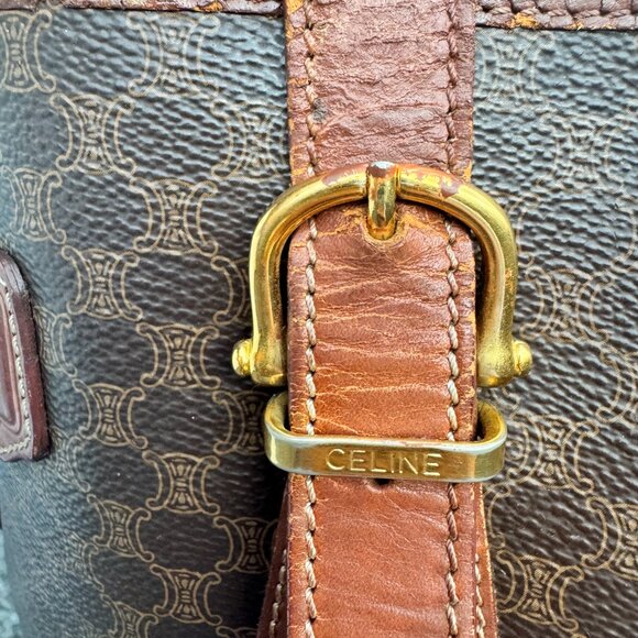 Vintage Celine Paris Macadam Tote Bag – Made in Italy - Picture 14 of 15